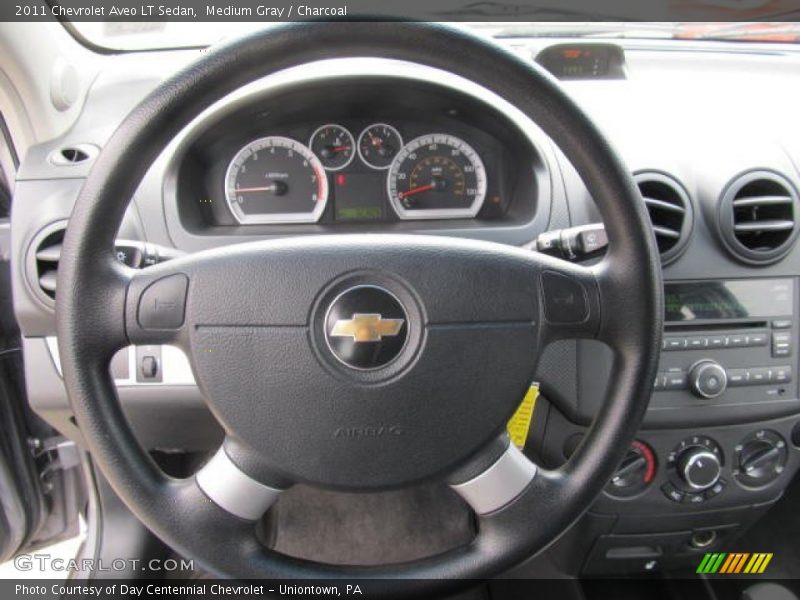 Medium Gray / Charcoal 2011 Chevrolet Aveo LT Sedan