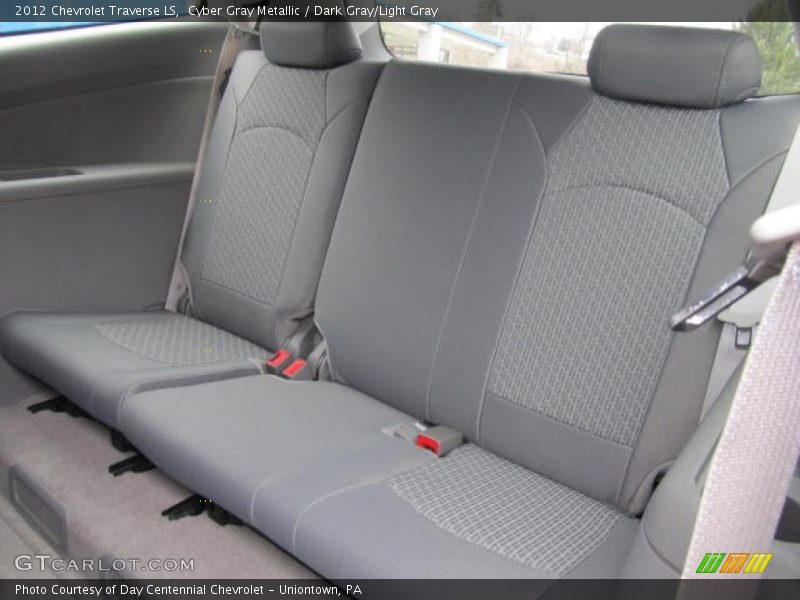 Cyber Gray Metallic / Dark Gray/Light Gray 2012 Chevrolet Traverse LS