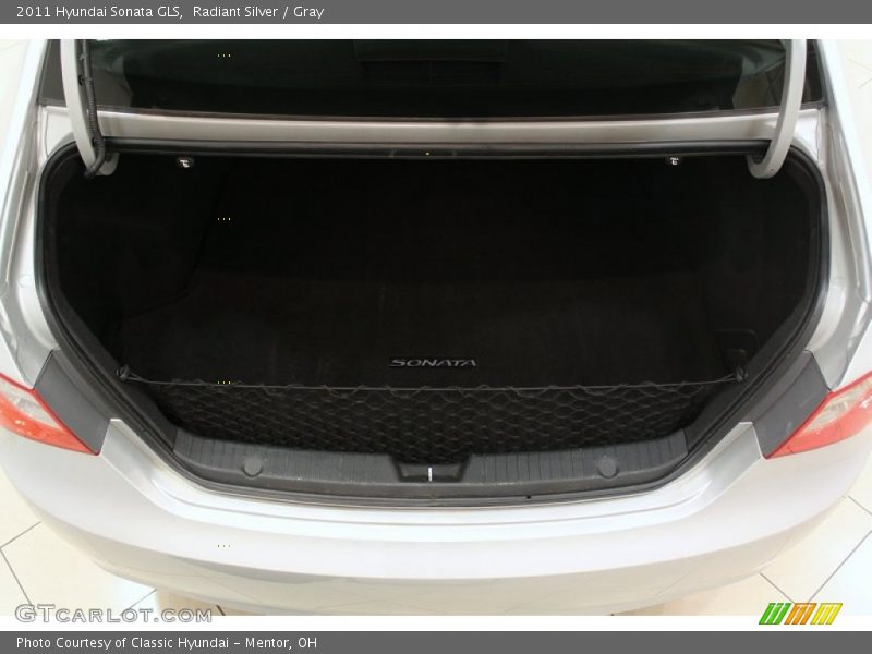 Radiant Silver / Gray 2011 Hyundai Sonata GLS