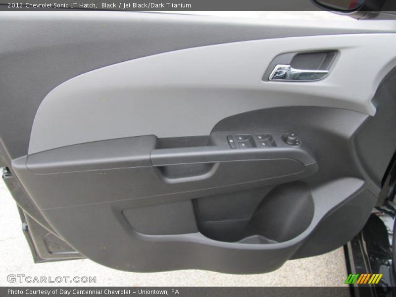 Black / Jet Black/Dark Titanium 2012 Chevrolet Sonic LT Hatch