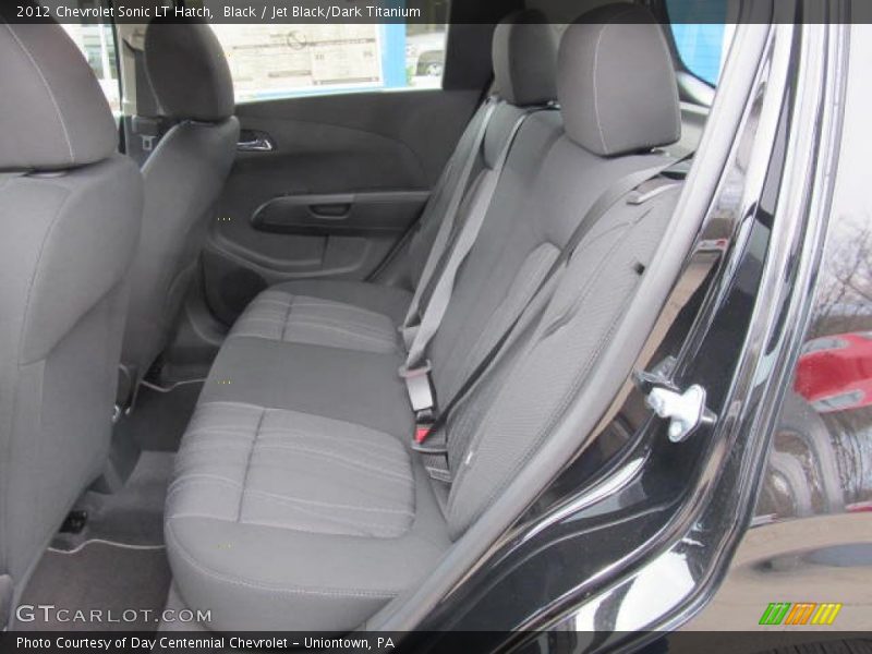 Black / Jet Black/Dark Titanium 2012 Chevrolet Sonic LT Hatch