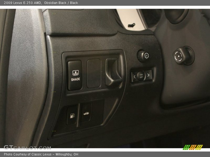 Obsidian Black / Black 2009 Lexus IS 250 AWD