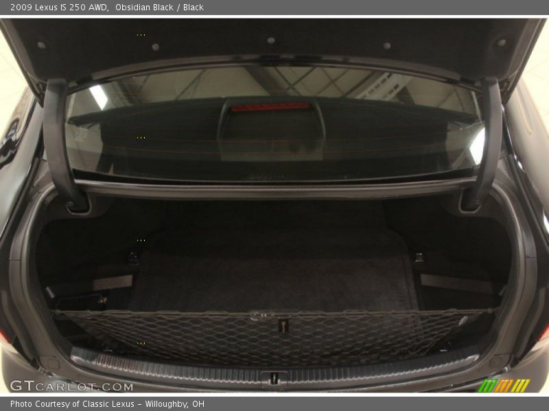 Obsidian Black / Black 2009 Lexus IS 250 AWD