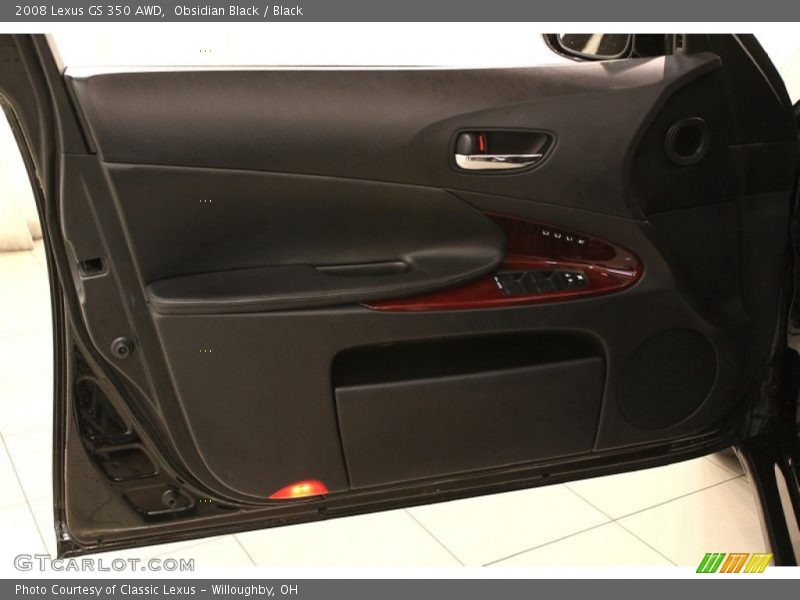 Obsidian Black / Black 2008 Lexus GS 350 AWD