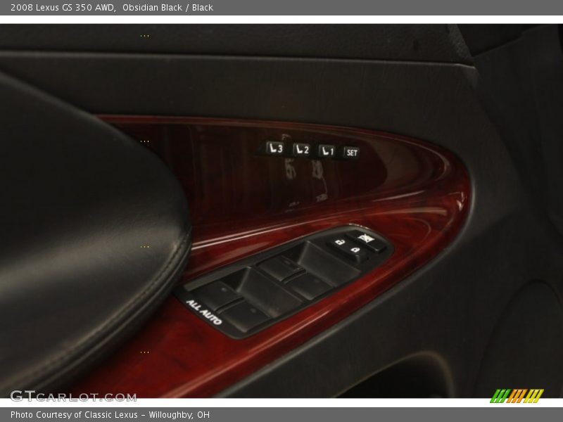 Obsidian Black / Black 2008 Lexus GS 350 AWD