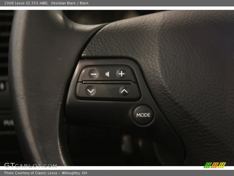 Obsidian Black / Black 2008 Lexus GS 350 AWD