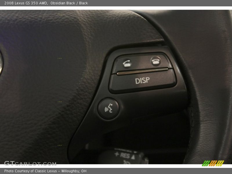 Obsidian Black / Black 2008 Lexus GS 350 AWD
