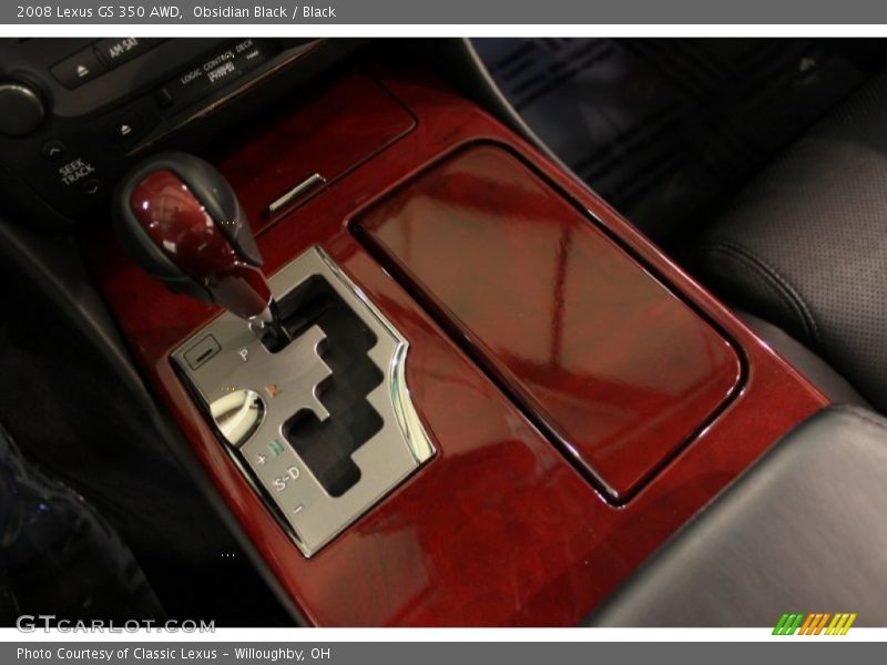Obsidian Black / Black 2008 Lexus GS 350 AWD