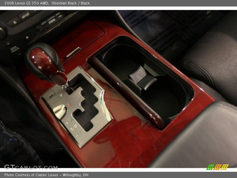 Obsidian Black / Black 2008 Lexus GS 350 AWD