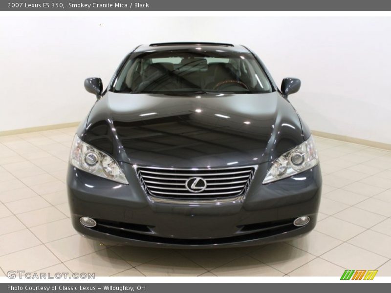 Smokey Granite Mica / Black 2007 Lexus ES 350