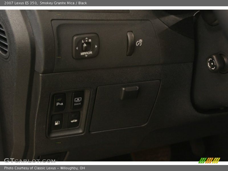 Smokey Granite Mica / Black 2007 Lexus ES 350