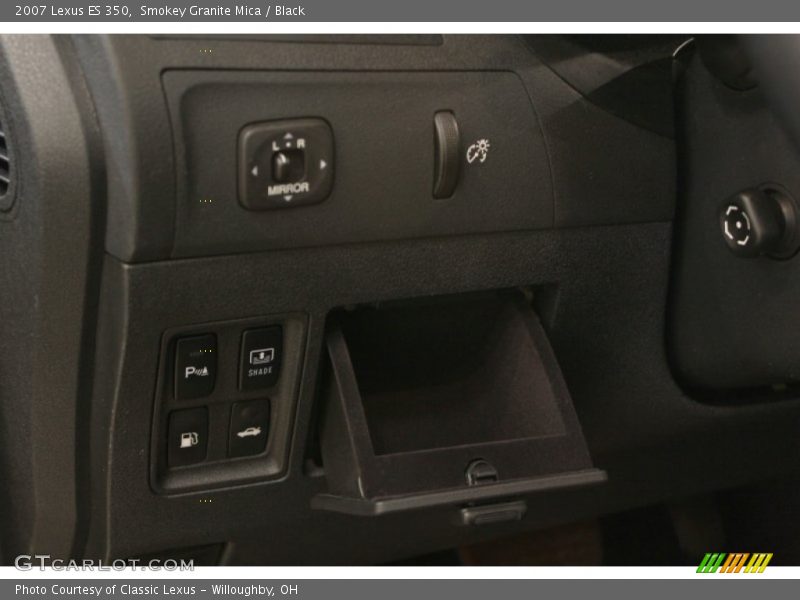 Smokey Granite Mica / Black 2007 Lexus ES 350