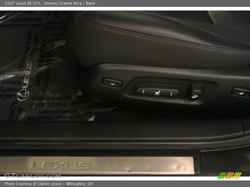 Smokey Granite Mica / Black 2007 Lexus ES 350