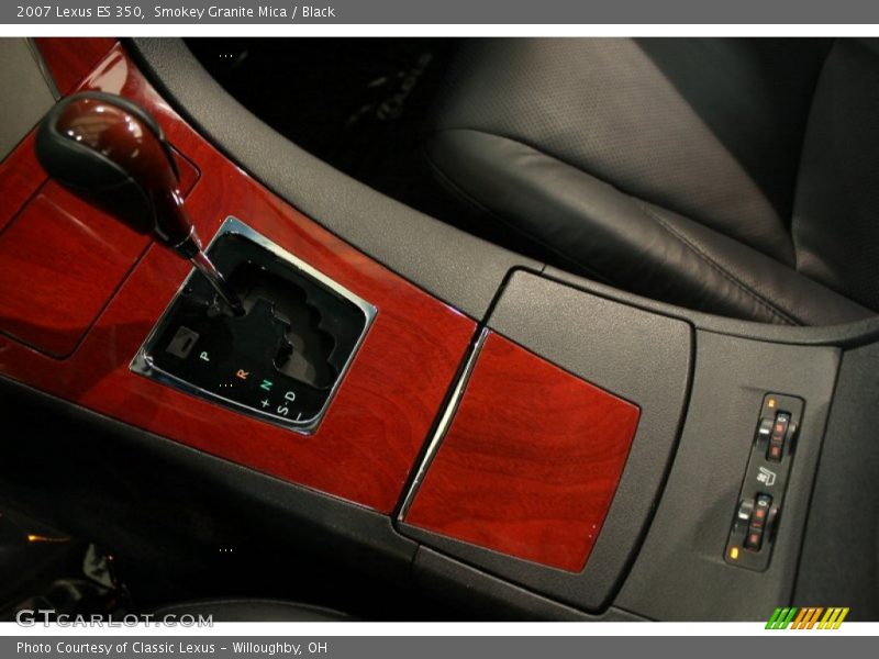 Smokey Granite Mica / Black 2007 Lexus ES 350