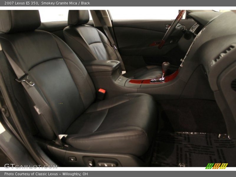 Smokey Granite Mica / Black 2007 Lexus ES 350