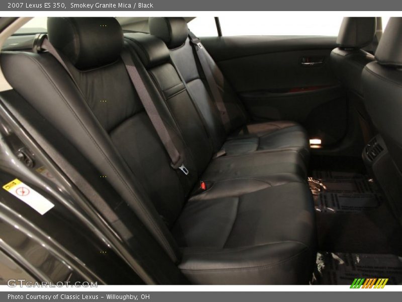 Smokey Granite Mica / Black 2007 Lexus ES 350