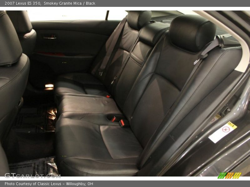 Smokey Granite Mica / Black 2007 Lexus ES 350