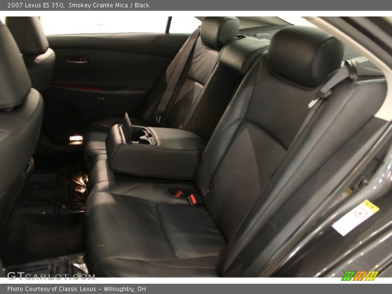 Smokey Granite Mica / Black 2007 Lexus ES 350