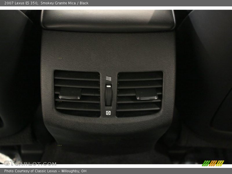 Smokey Granite Mica / Black 2007 Lexus ES 350