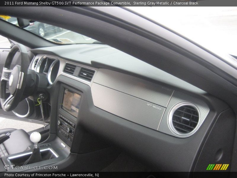 Dashboard of 2011 Mustang Shelby GT500 SVT Performance Package Convertible