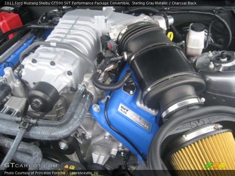  2011 Mustang Shelby GT500 SVT Performance Package Convertible Engine - 5.4 Liter SVT Supercharged DOHC 32-Valve V8