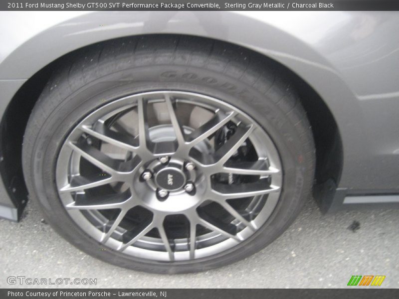  2011 Mustang Shelby GT500 SVT Performance Package Convertible Wheel