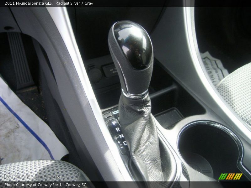 Radiant Silver / Gray 2011 Hyundai Sonata GLS