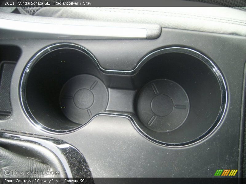 Radiant Silver / Gray 2011 Hyundai Sonata GLS