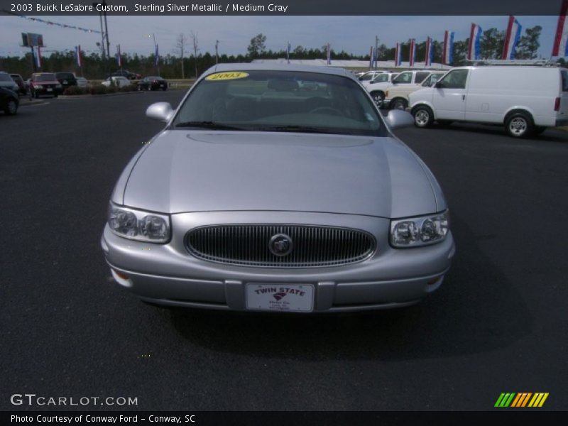 Sterling Silver Metallic / Medium Gray 2003 Buick LeSabre Custom