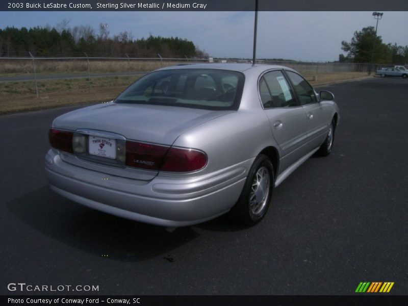 Sterling Silver Metallic / Medium Gray 2003 Buick LeSabre Custom