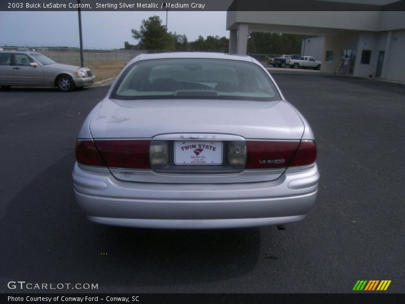 Sterling Silver Metallic / Medium Gray 2003 Buick LeSabre Custom