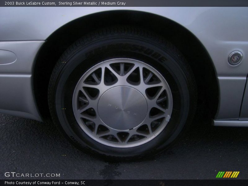 Sterling Silver Metallic / Medium Gray 2003 Buick LeSabre Custom