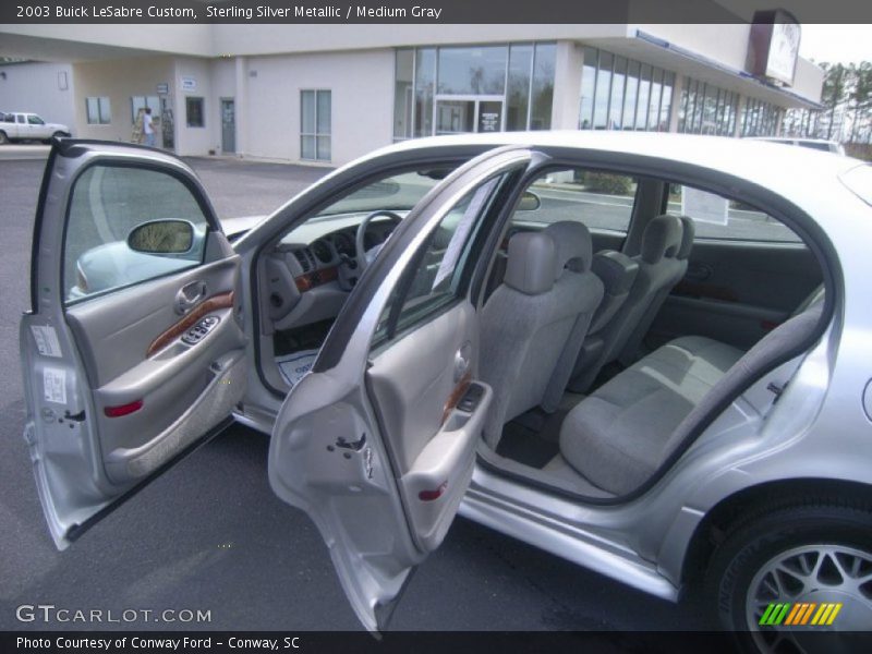 Sterling Silver Metallic / Medium Gray 2003 Buick LeSabre Custom