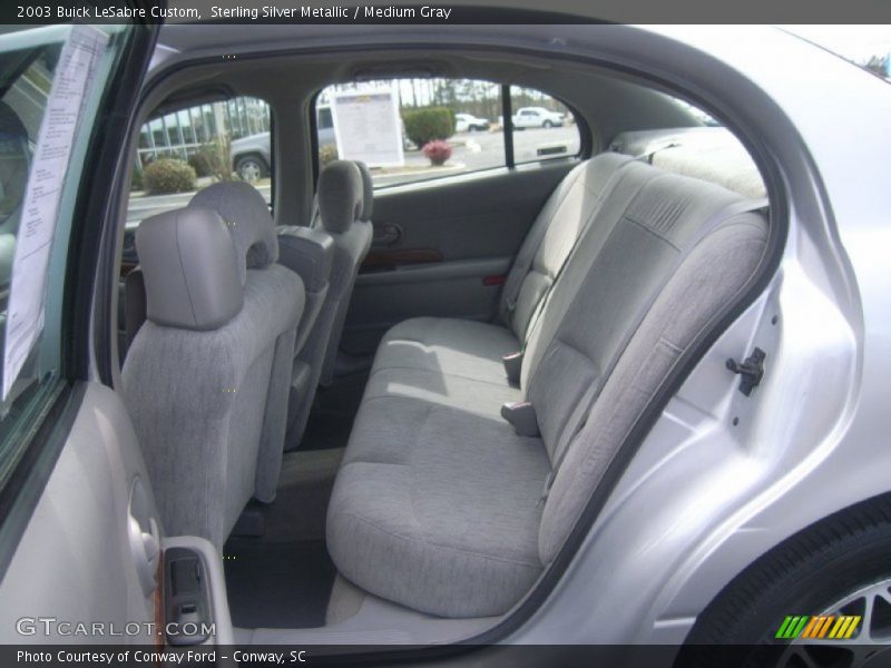 Sterling Silver Metallic / Medium Gray 2003 Buick LeSabre Custom