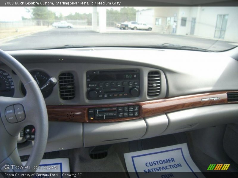 Sterling Silver Metallic / Medium Gray 2003 Buick LeSabre Custom