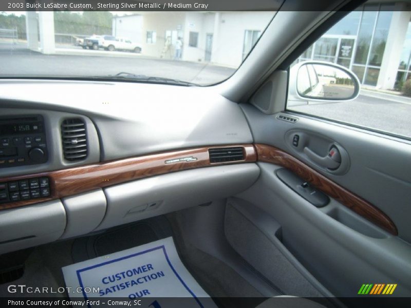 Sterling Silver Metallic / Medium Gray 2003 Buick LeSabre Custom