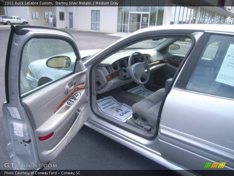 Sterling Silver Metallic / Medium Gray 2003 Buick LeSabre Custom