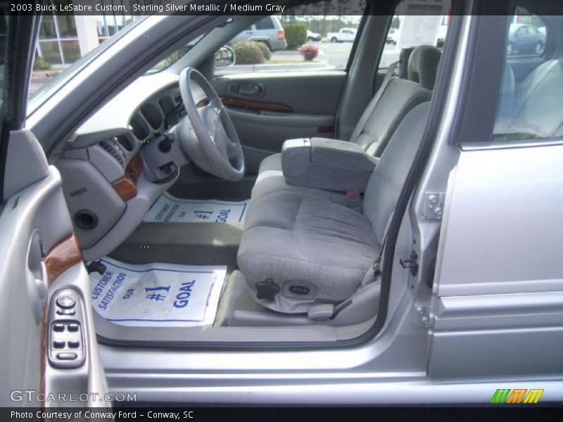 Sterling Silver Metallic / Medium Gray 2003 Buick LeSabre Custom