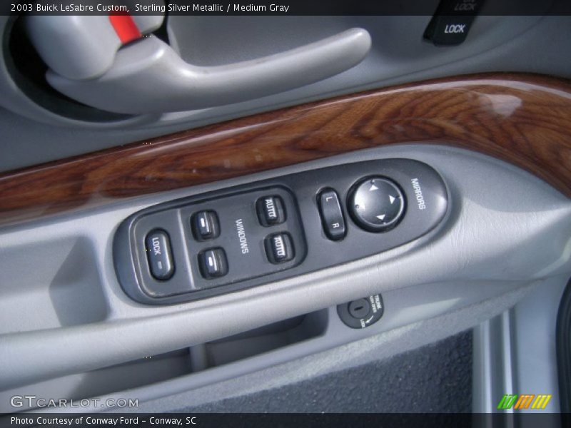 Sterling Silver Metallic / Medium Gray 2003 Buick LeSabre Custom
