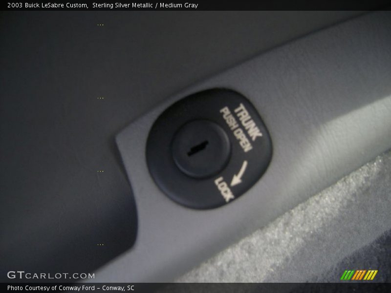 Sterling Silver Metallic / Medium Gray 2003 Buick LeSabre Custom