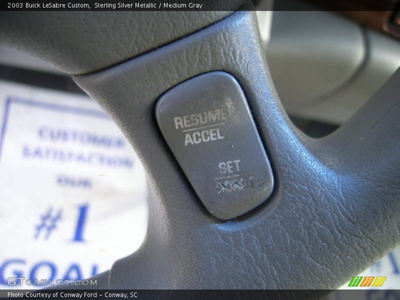 Sterling Silver Metallic / Medium Gray 2003 Buick LeSabre Custom