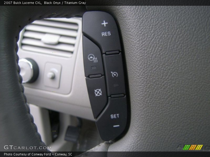 Black Onyx / Titanium Gray 2007 Buick Lucerne CXL