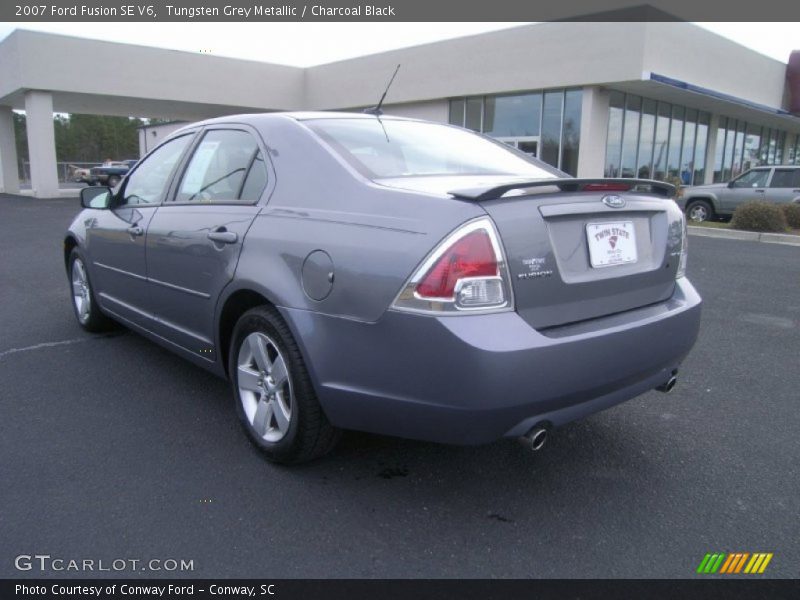 Tungsten Grey Metallic / Charcoal Black 2007 Ford Fusion SE V6