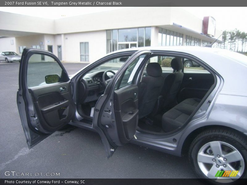 Tungsten Grey Metallic / Charcoal Black 2007 Ford Fusion SE V6