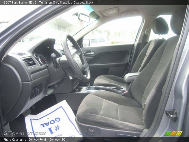 Tungsten Grey Metallic / Charcoal Black 2007 Ford Fusion SE V6