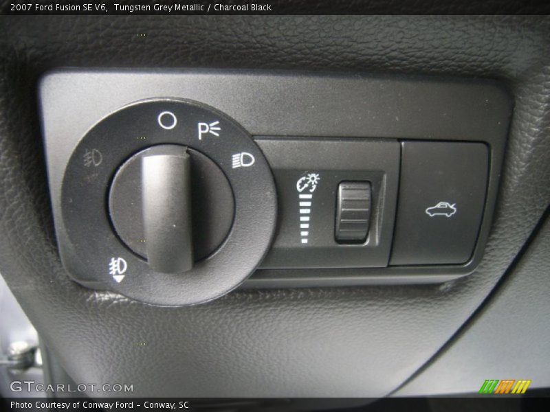 Tungsten Grey Metallic / Charcoal Black 2007 Ford Fusion SE V6