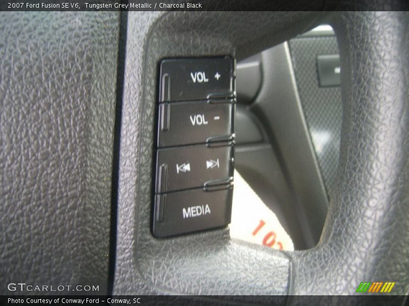 Tungsten Grey Metallic / Charcoal Black 2007 Ford Fusion SE V6