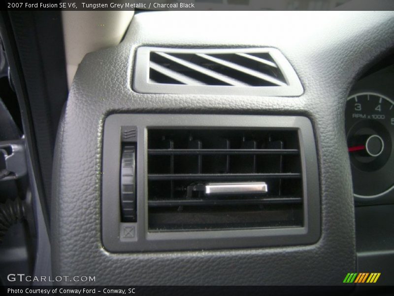 Tungsten Grey Metallic / Charcoal Black 2007 Ford Fusion SE V6