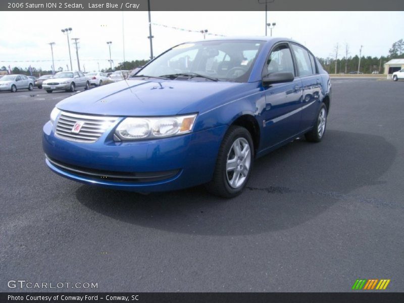 Laser Blue / Gray 2006 Saturn ION 2 Sedan