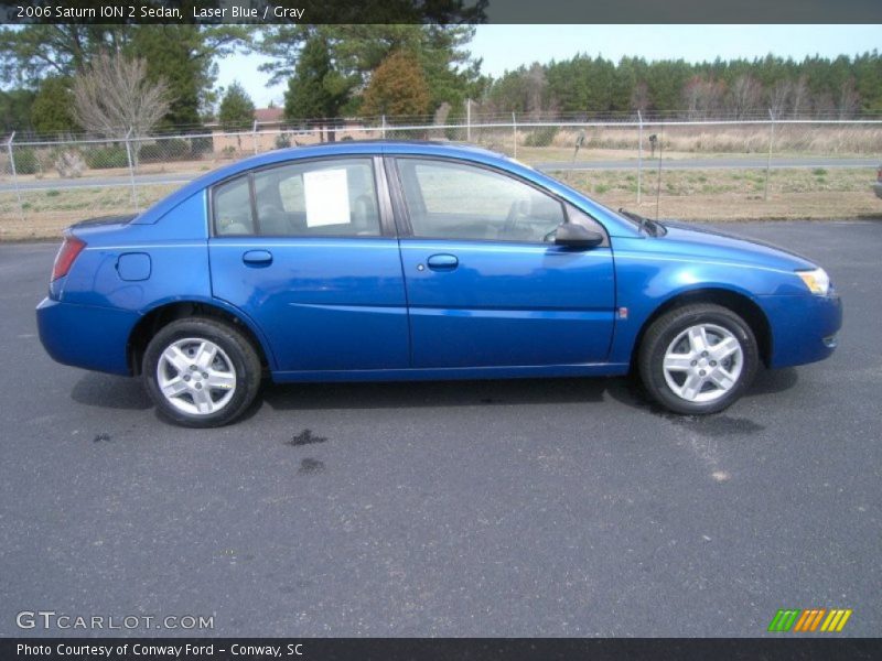 Laser Blue / Gray 2006 Saturn ION 2 Sedan